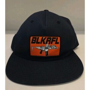 Black Rifle Coffee Company BRCC Hat BKRFL Patch Richardson 255 Snapback Navy Blu